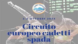 Circuito europei Cadetti spada  Prima giornata [upl. by Nennarb]