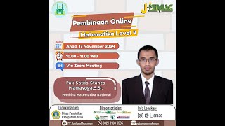 JISMAC 5  PEMBINAAN MATEMATIKA LEVEL 4 [upl. by Bakemeier]