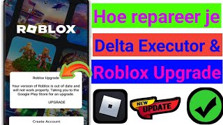 Delta Executor Hoe Roblox Upgrade Fout Laatste 2024 te Repareren  Roblox upgrade fout [upl. by Elliot236]