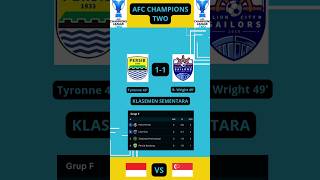 PERSIB VS LION SAILORS AFC CHAMPIONS TWO PERSIB Wakil Indonesia VS Lion Wakil Singapura afc [upl. by Rory882]