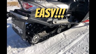 Track Tension and Alignment for new snowmobilers  what you need to know [upl. by Aroc]