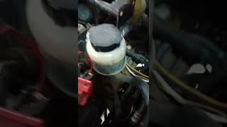 Power steering fluid placement under the hood automobile workingatthecarwash [upl. by Louisa]