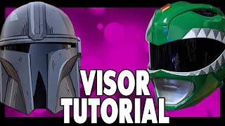 How To Make Helmet Visors Visors for your 3D Printed Helmets 3dprinted 3dprinting tutorial [upl. by Mlehliw]