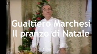 GUALTIERO MARCHESI IL PRANZO DI NATALE [upl. by Skinner]