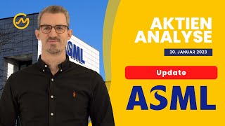 ASML Aktienanalyse 2023  UPDATE  Lohnt sich ein Einstieg noch [upl. by Arait439]