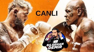 Mike Tyson vs Jake Paul Maçı CANLI I Bilgehan Demir [upl. by Joung]