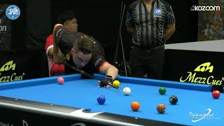 Final 8Ball Sanchez Ruiz vs Mario He  2024 Dynamic European Pool Championships [upl. by Port]