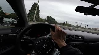 Audi B7 RS4 POV Test Drive [upl. by Neyuq66]