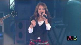 HQMiley Cyrus  Fly On The Wall Live From MTV [upl. by Asen304]