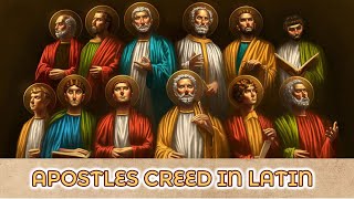 How to Pray Apostles Creed in Latin [upl. by Eastman446]