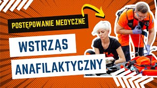 Wstrząs anafilaktyczny postępowanie medyczne 🚨 wstrząsanafilaktyczny [upl. by Myles881]