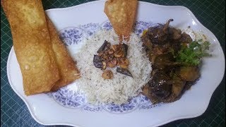 Special Aloo Baingan aur Chawal Recipe by hamida dehlvi [upl. by Gunnar]