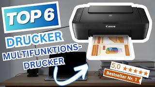 Die besten DRUCKER 2024  Top 6 Multifunktionsdrucker Vergleich [upl. by Cherye538]