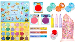 NEW Pokemon Makeup Lip Balms Rainbow Eyeshadow Palette [upl. by Branch]