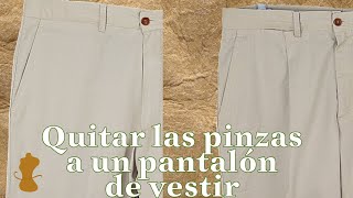 Quitar las pinzas al pantalón [upl. by Malha496]