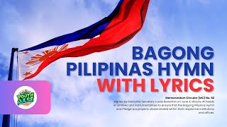 Bagong Pilipinas Hymn with Lyrics  Panahon na ng Pagbabago  Simplified Version [upl. by Aihselat]