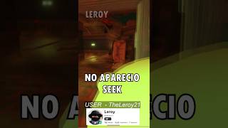 SEEK SE FUE DE DOORS 😱roblox doors [upl. by Halpern286]