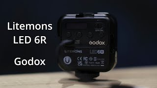 Godox Litemons 6R  Small Creative RGB Light [upl. by Adaj]