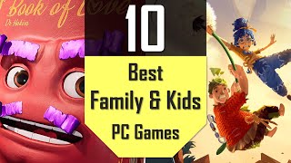 TOP10 Kids Games  Best FamilyFriendly Games on PC [upl. by Izabel]