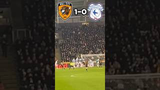 MAULED BY THE TIGERS 🔥🐯 football hullcity cardiffcity mauledbythetigers [upl. by Charie181]