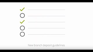 Regions Bank Branch Deposit Guidelines [upl. by Ahseen]