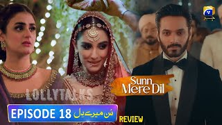 Sadaf Ki Shaadi  Sunn Mere Dil Episode 18 Review  Wahaj Ali  Maya Ali [upl. by Ydniw245]