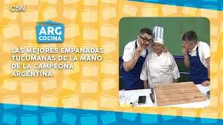 ARGENTINA COCINA las MEJORES EMPANADAS TUCUMANAS de la mano de la CAMPEONA ARGENTINA [upl. by Tally418]