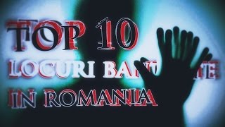 TOP 10 LOCURI BANTUITE IN ROMANIA [upl. by Malory]