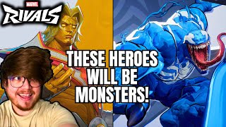 NEW Heroes Venom amp Adam Warlock First Look Gameplay  Marvel Rivals Closed Beta [upl. by Platus]