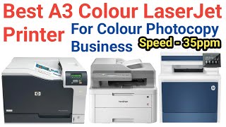 Best A3 Colour LaserJet Printer For Xerox Photocopy Business Use  Best Colour Photocopy Machine [upl. by Ivett]