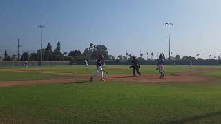 Leadoff Double to Center  Prime 14U vs ZT Renegades [upl. by Refinnej106]