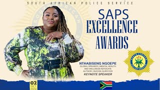 Address by Nthabiseng Ngoepe  SAPS Excellence Awards 20232024 [upl. by Yhtomiht126]