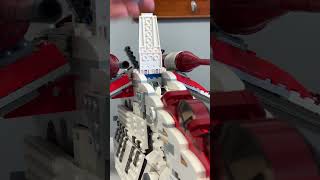 LEGO GUNSHIP VS MEGA PELICAN lego legostarwars legoclone halomegaconstrux shortsfeed shorts [upl. by Leuas]