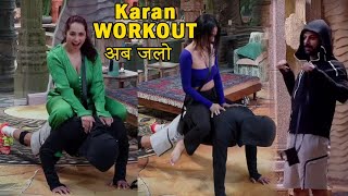 Bigg Boss 18 Today Episode Promo Karan Workout bb18 [upl. by Assiron368]