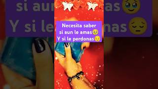 NECESITA SABER SI AUN LE AMAS Y LE PERDONAS🥹 tarot tarotreading tarotcards shortsvideo love [upl. by Neddra]