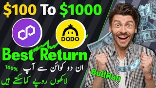 2 Coins 100 To 1000 Return  Top Best Spot Trading Crypto Coins HindiUrdu [upl. by Ativel993]