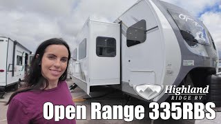 Highland Ridge RVOpen Range335RBS [upl. by Yehs496]