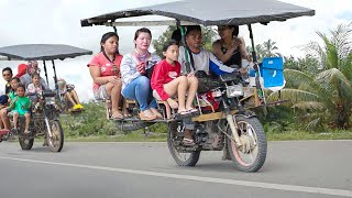 Riding Cheapest Transport Bike of Philippines [upl. by Lole753]