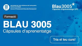 Càpsules daprenentage Blau3005  UPC [upl. by Kellyann]