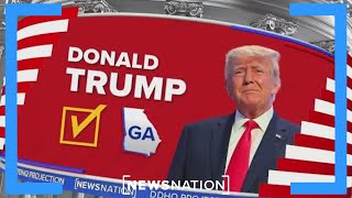 Donald Trump projected to win Georgia  Election 2024 [upl. by Alenson]