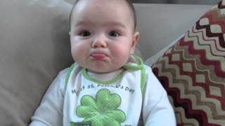 Baby Cries When Daddy Says quotYayquot [upl. by Aymer]