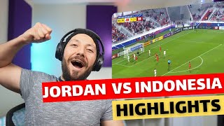 🇨🇦 CANADA REACTS TO AFCU23  Group A  Jordan 1  4 Indonesia reaction [upl. by Sander]