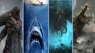 Top 10 Largest Sea Monsters in Movies [upl. by Refotsirc]