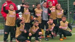 FSV Mainz 05 U9 vs Hertha 03 Zehlendorf U9 21nV Teil1 FINALE Turnier Murrhardt 03102013 [upl. by Mailliw]