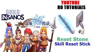 Ragnarok Mobile free Stats and Skill Reset lv 55 morroc PTBR [upl. by Aztinad]