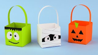 Lavoretti di carta per Halloween fai da te  DIY Paper craft ideas [upl. by Siulegroj]