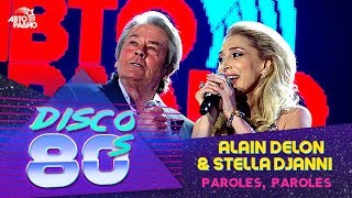 Alain Delon amp Stella Djanni  Paroles Paroles Disco of the 80s Festival Russia 2009 [upl. by Verile527]