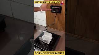 lenz law  eddy current experiment science shorts physics [upl. by Wendalyn]