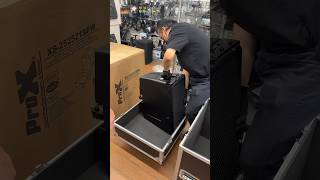 unboxing ProX case RCF linearrayspeakers soundsystem mobiledj djstore djgear djequipment [upl. by Ttessil784]