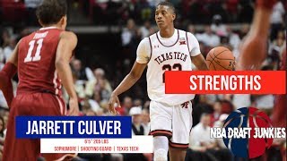 2019 NBA Draft Junkies Profile  Jarrett Culver  Offensive Strengths [upl. by Ahcatan192]